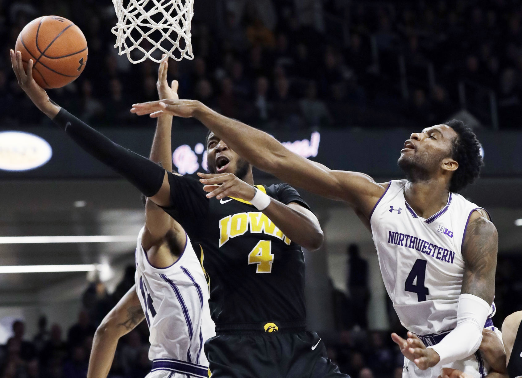 Iowa Northwestern Basketball